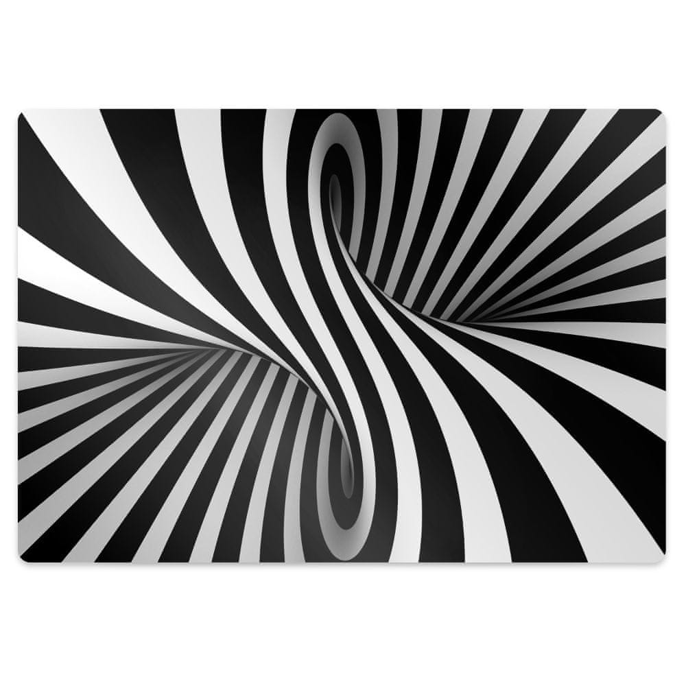 kobercomat.sk Podložka pod stoličku abstrakcie ilúzie 120x90 cm 2 cm 