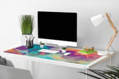 kobercomat.sk Podložka na písací stôl farebné vzory 90x45 cm 