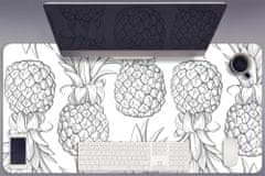 Podložka na písací stôl vzor ananásy 100x50 cm 