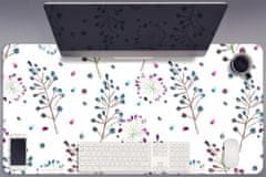kobercomat.sk Podložka na písací stôl kvetinový motív 90x45 cm 