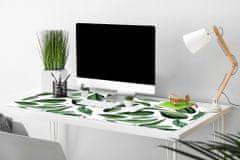 kobercomat.sk Podložka na písací stôl zelené listy 120x60 cm 