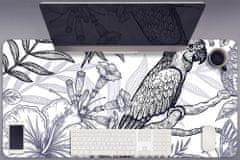 kobercomat.sk Ochranná podložka na stôl skicovanie papagáj 90x45 cm 
