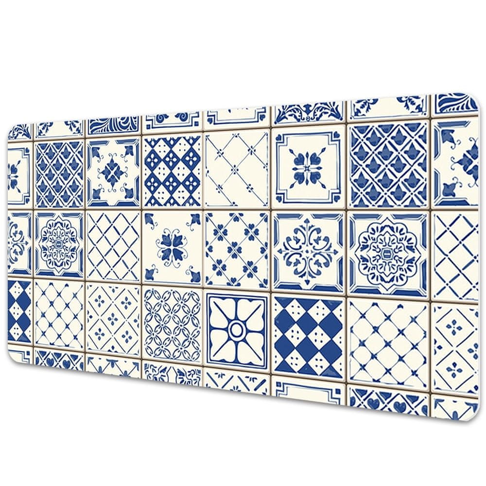 kobercomat.sk Pracovná podložka s obrázkom azulejos dlaždice 120x60 cm 