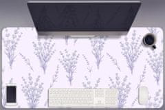 kobercomat.sk Podložka na písací stôl kvety levandule 120x60 cm 