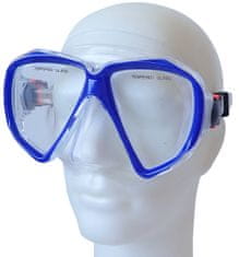 BROTHER P59950 Potápačské silikónové okuliare modré