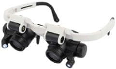 XLtools Hodinárske okuliare, LED, zväčšenie 23x