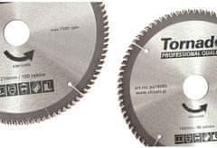 Tornado Pílový kotúč s SK plátkami 210 x 2,5 x 30 100 zubov, na rezanie hliníka, TORNADO