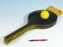 Lori Toys Soft tenis - černý (2rakety, míček)