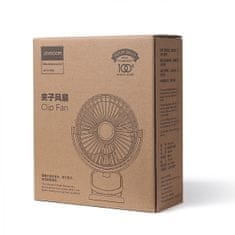 Joyroom Clip Fan stolný ventilátor, ružový