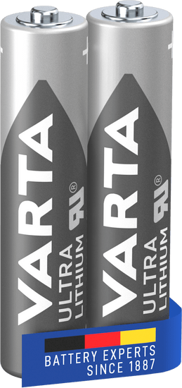 VARTA Batérie Ultra Lithium 2 AAA 6103301402