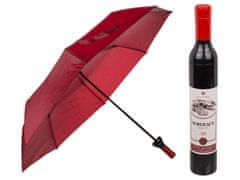 OOTB Dáždnik v tvare fľaše červeného vína