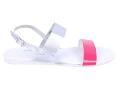 Dámske sandále ružovej a striebornej farby 36 EU 