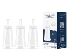 Aqua Crystalis AC-B008 vodný filter do kávovarov SAGE (Náhrada filtra BES008) - 3 kusy