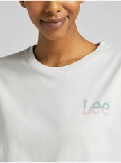 Lee Biele dámske tričko Lee XS