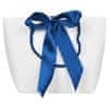 Darčeková taška s modrou stuhou M