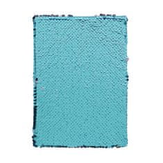Albi blok s flitrami modro fialový 15 cm x 21 cm