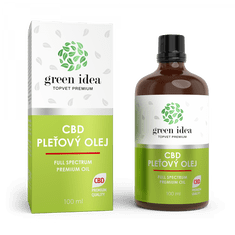 GREEN IDEA CBD olej na tvár
