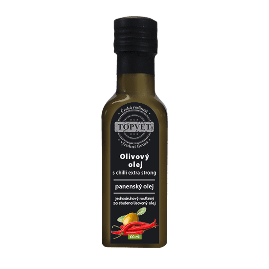 GREEN IDEA Olivový olej s chilli - extra silný