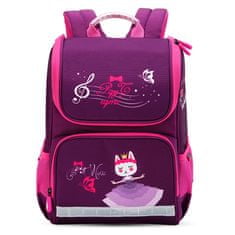Klarion Krásna ergonomická školská taška Princess