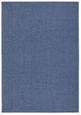 NORTHRUGS Kusový koberec Twin-Wendeteppiche 103100 blau creme – na von aj na doma 80x150