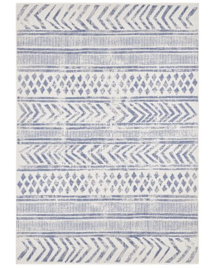 NORTHRUGS Kusový koberec Twin Supreme 103863 Blue / Cream – na von aj na doma