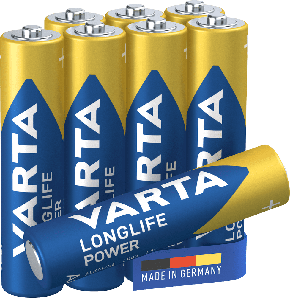VARTA Batérie Longlife Power 6 + 2 AAA 4903121428