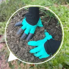 ER4 Záhradnícke rukavice hrable pazúry pazúry