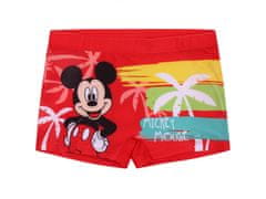 Disney Mickey Disney Chlapčenské plavky, červené 5-6 let 110-116 cm