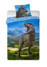 FARO Textil Bavlnené obliečky T-Rex 001 - 140x200 cm