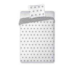 FARO Textil Bavlnená posteľná bielizeň Young 160x200 cm biela