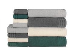 FARO Textil Bavlnený uterák Bella 30x50cm tmavo sivý