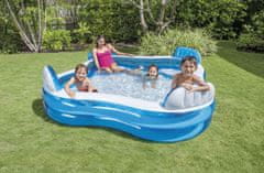 Intex Nafukovací bazén LIAM modrý