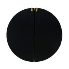 HOMEDE Nástenné zrkadlo Kish čierne, velikost 50x2,3x50
