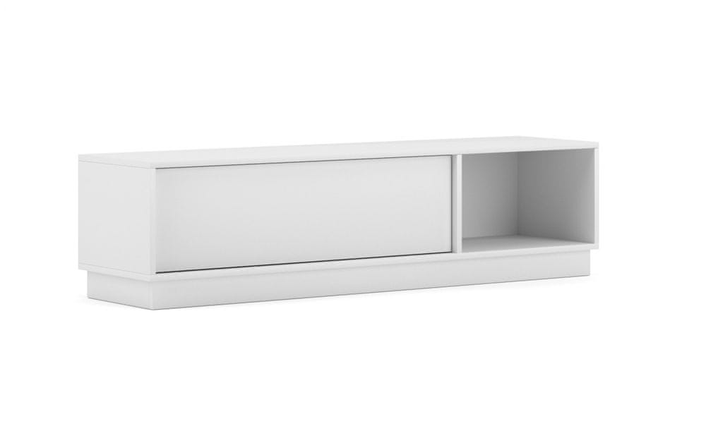 VIVALDI TV stolík I Frame 140 cm biely