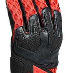 Dainese AIR-MAZE UNISEX ľahké letné rukavice čierne/červené-veľkosť XXXL