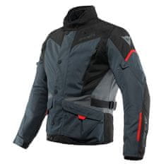 Dainese TEMPEST 3 D-DRY pánska turistická textilná bunda ebony/black/lava-red-veľkosť 46