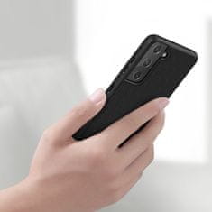 Nillkin Odolný kryt Nillkin Textured Case s gélovým rámom a nylonom na zadnej strane Samsung Galaxy pre S21 5G - Čierna KP14886