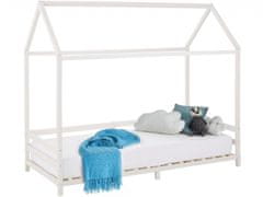 Danish Style Detská posteľ Emily, 176 cm, biela