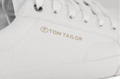 Tom Tailor Pánske tenisky 3283201 White (Veľkosť 45)