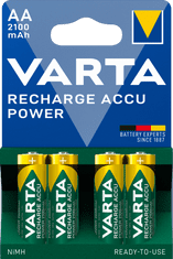 VARTA Nabíjacie batérie Power 4 AA 2100 mAh R2U 56706101404