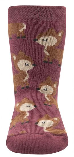 EWERS dievčenské protišmykové ponožky s jeleňom 221226