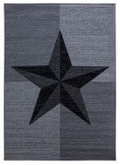 Ayyildiz Kusový koberec Plus 8002 grey 80x150