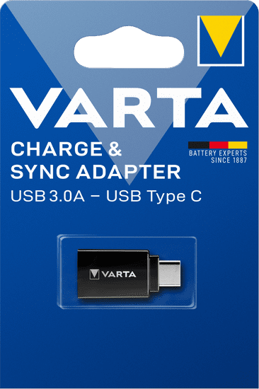 VARTA Speed Charge & Sync Adapter USB 3.0 - USB 3.1 Type C 57946101401