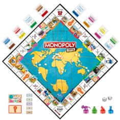 HASBRO Monopoly Cesta Okolo Sveta Sk Verzia