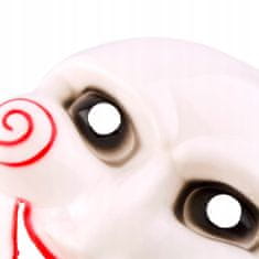 Korbi Plastová maska, Píla, Jigsaw Puppet, Halloween