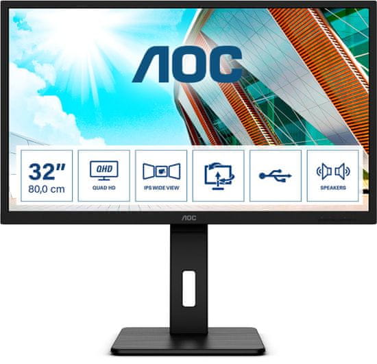 AOC Q32P2CA - LED monitor 31,5"