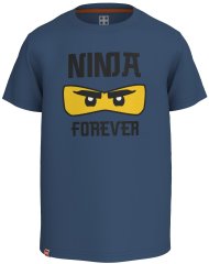 LEGO Wear chlapčenské tričko Ninjago LW-12010731 modré 98