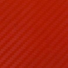 Ikonka Uhlíková 3D fólia v rolke červená 1,27x28m