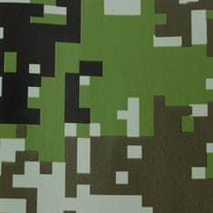 Ikonka Kamufláž pixelov rolovacia fólia 1,52x30m
