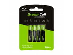 Green Cell GR04 4x AAA HR03 nabíjateľné batérie 800 mAh